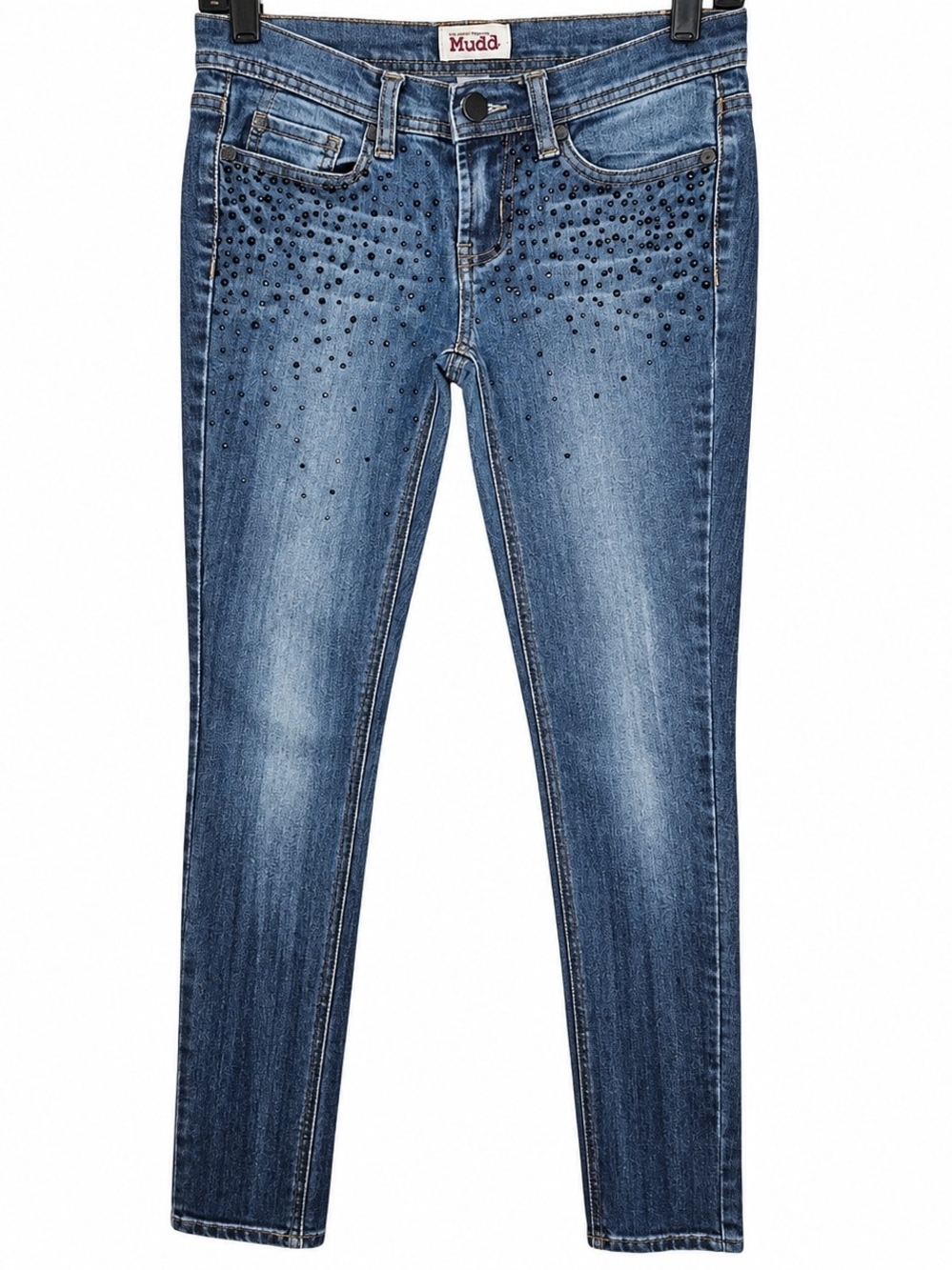 Mudd Embellished Rhinestone Straight Leg Jeans – Women’s Size 3